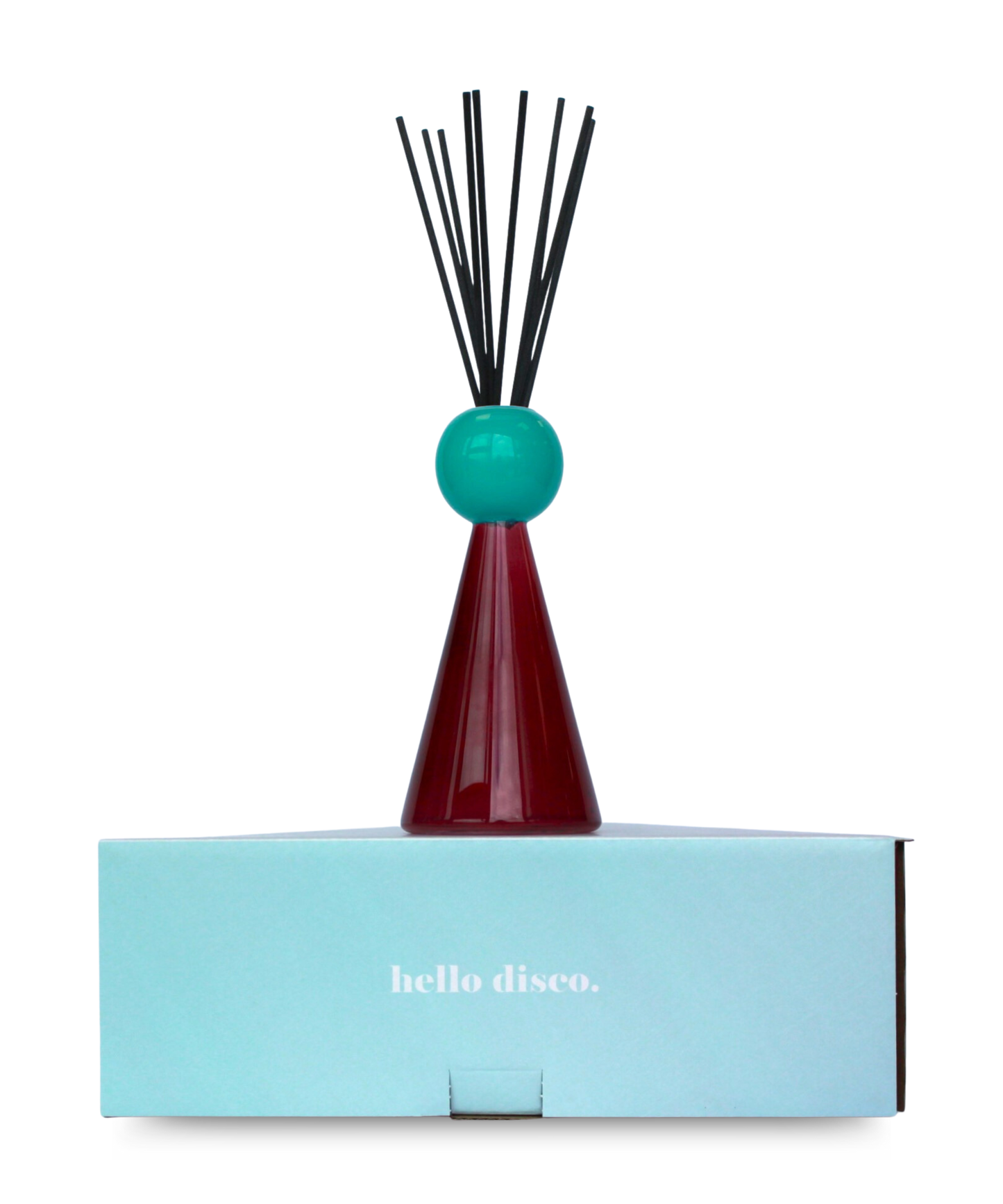 Diffuser med duftpinner "Velvet woods & Amber"