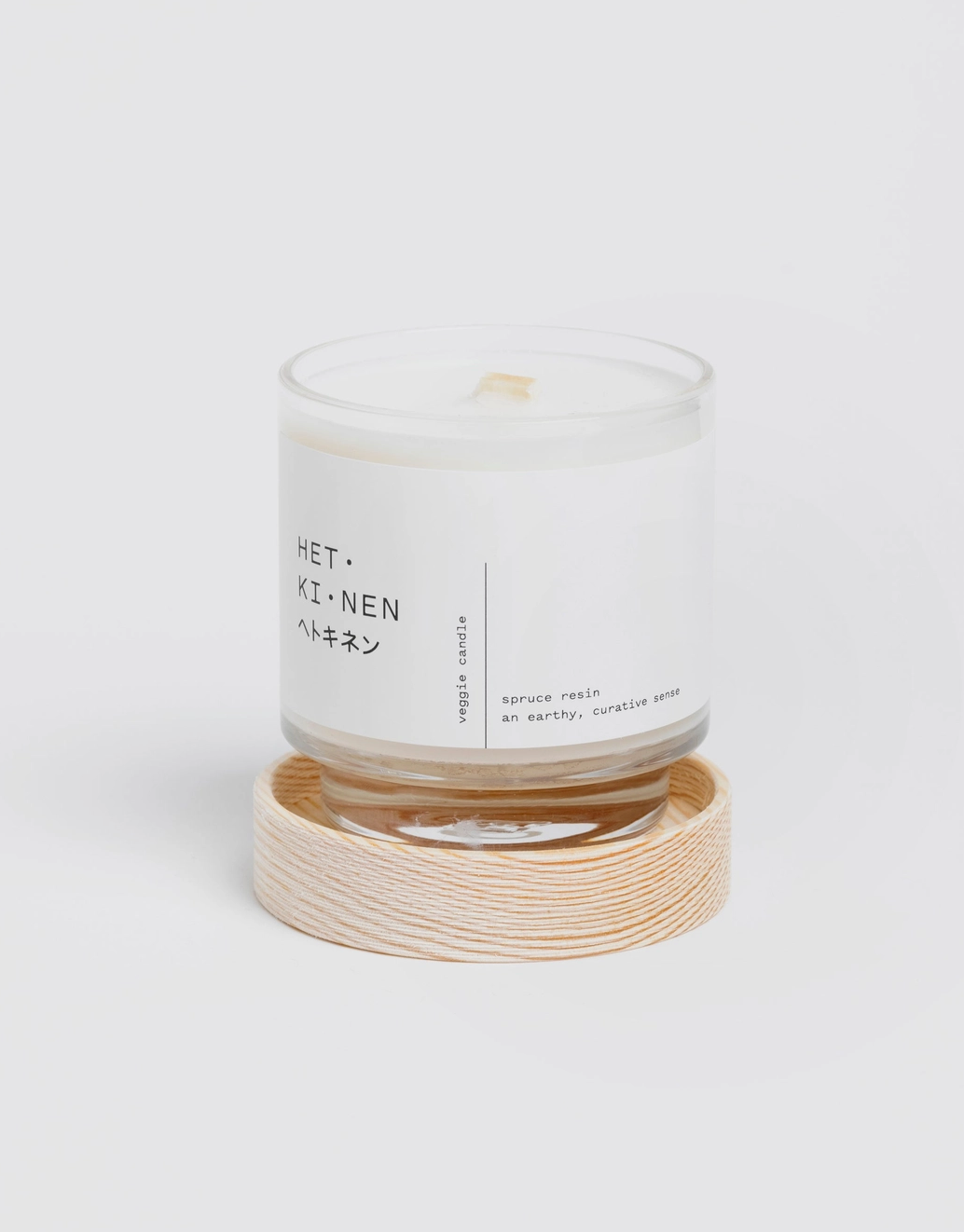 Veggie Candle - Spruce Resin